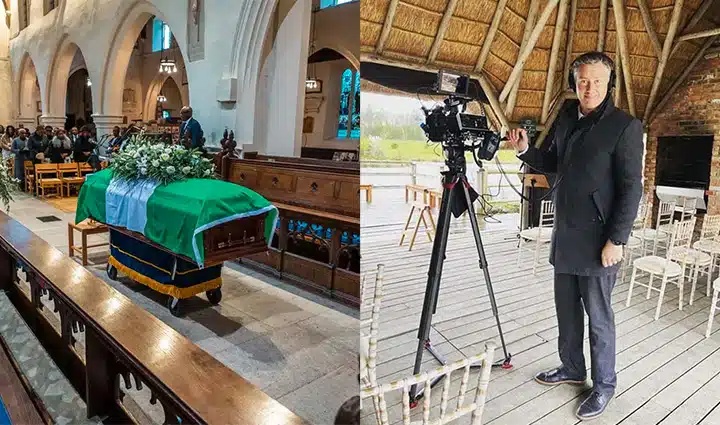 Live funeral