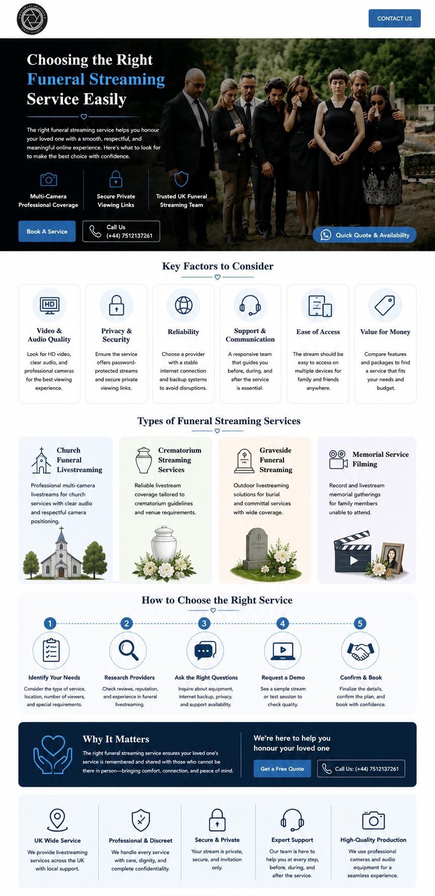 Choosing the Right Funeral Streaming Service Easily 1 streaming services